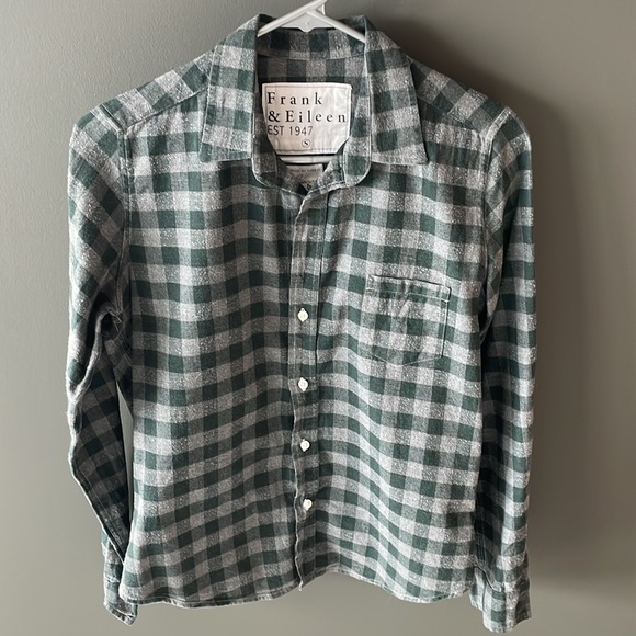 FRANK & EILEEN Barry Flannel Shirt sz S - Picture 4 of 14